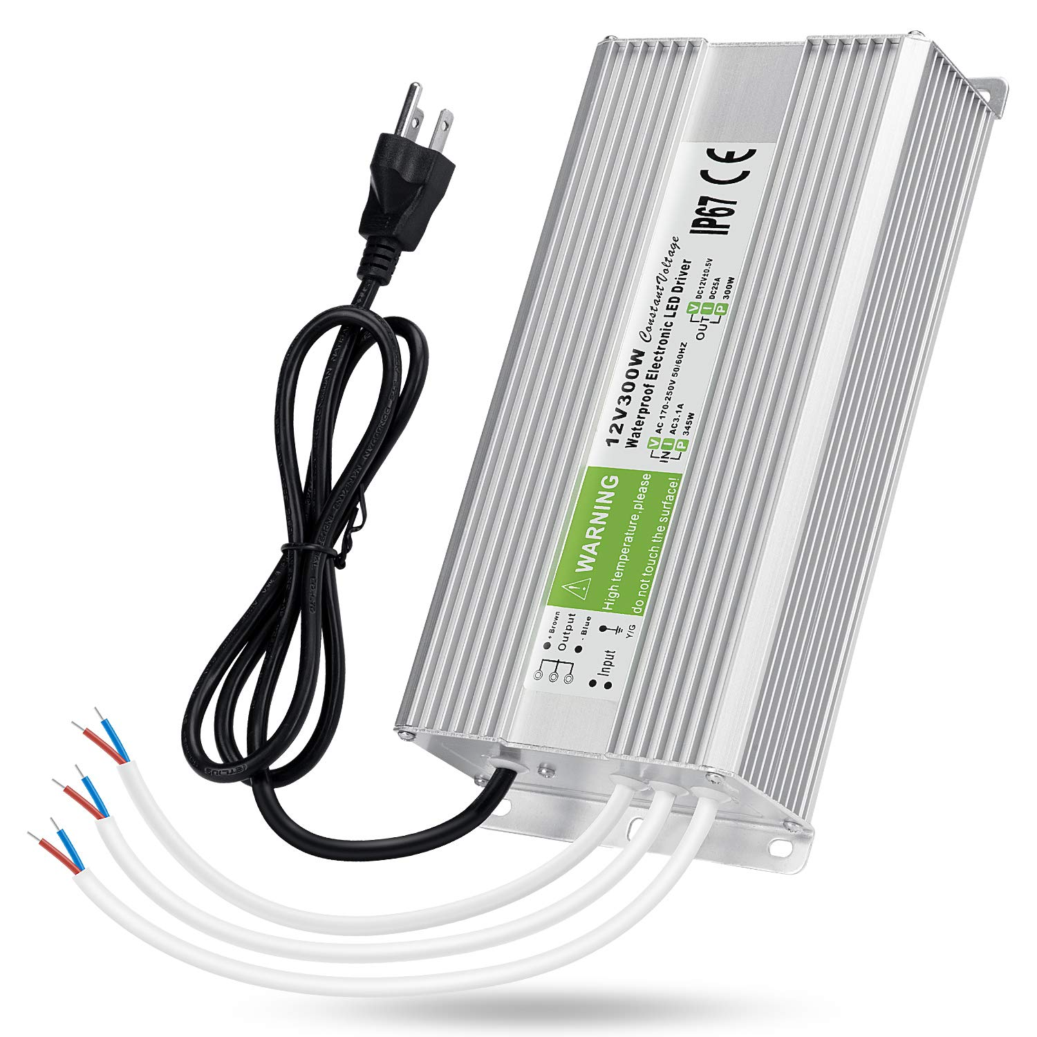 Waterproof IP67 Power Supply 12V Transformer Adapter 06