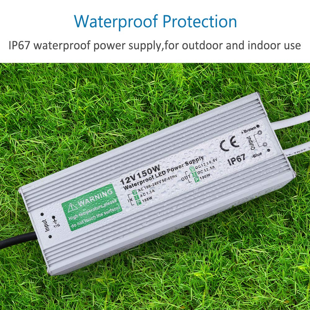 Waterproof LED Power Supply 12V 150W 01
