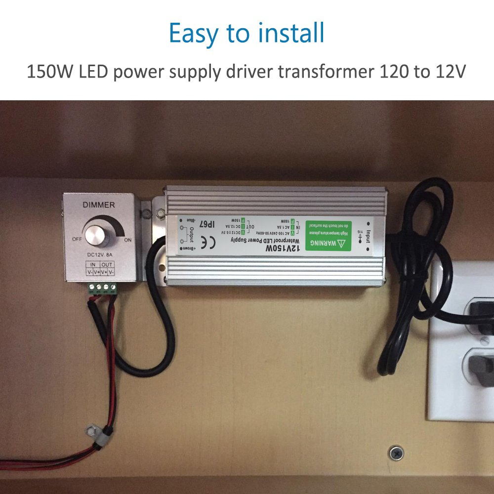 Waterproof LED Power Supply 12V 150W 06