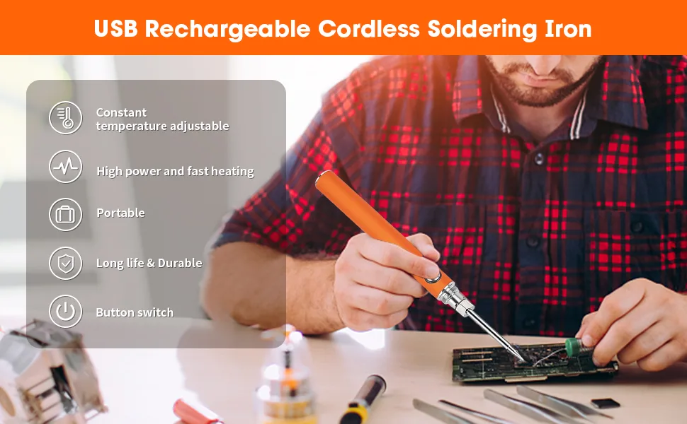 Cordless Soldering Iron - Uooce S11