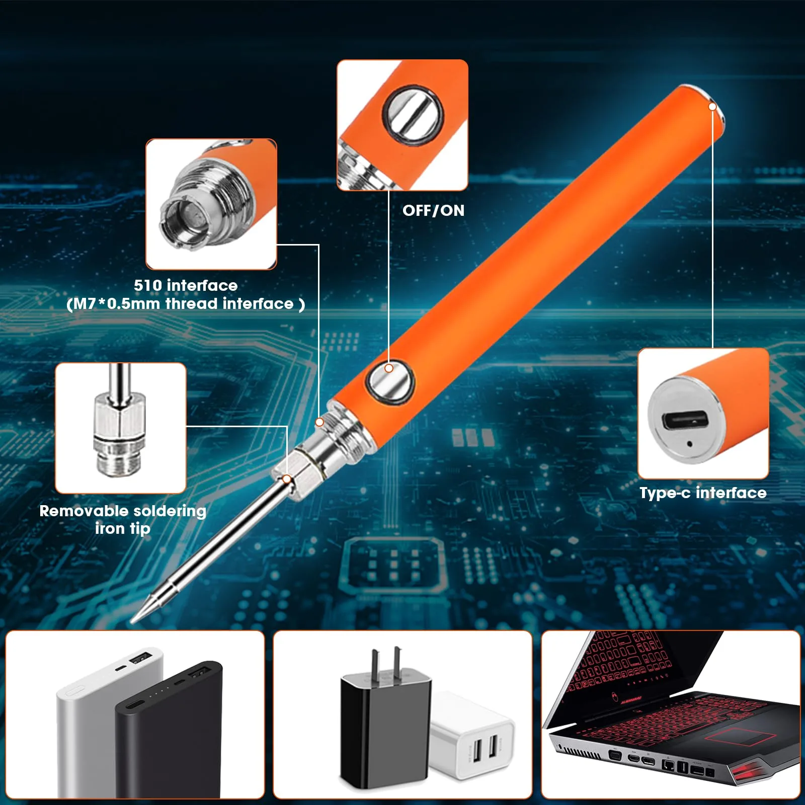 Cordless Soldering Iron - Uooce S11