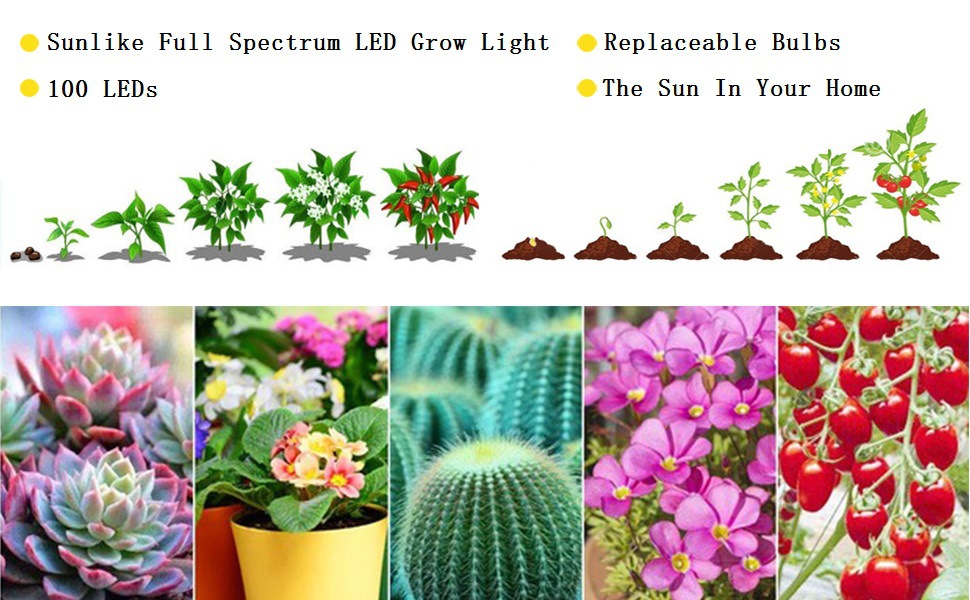 LED grow light 45w