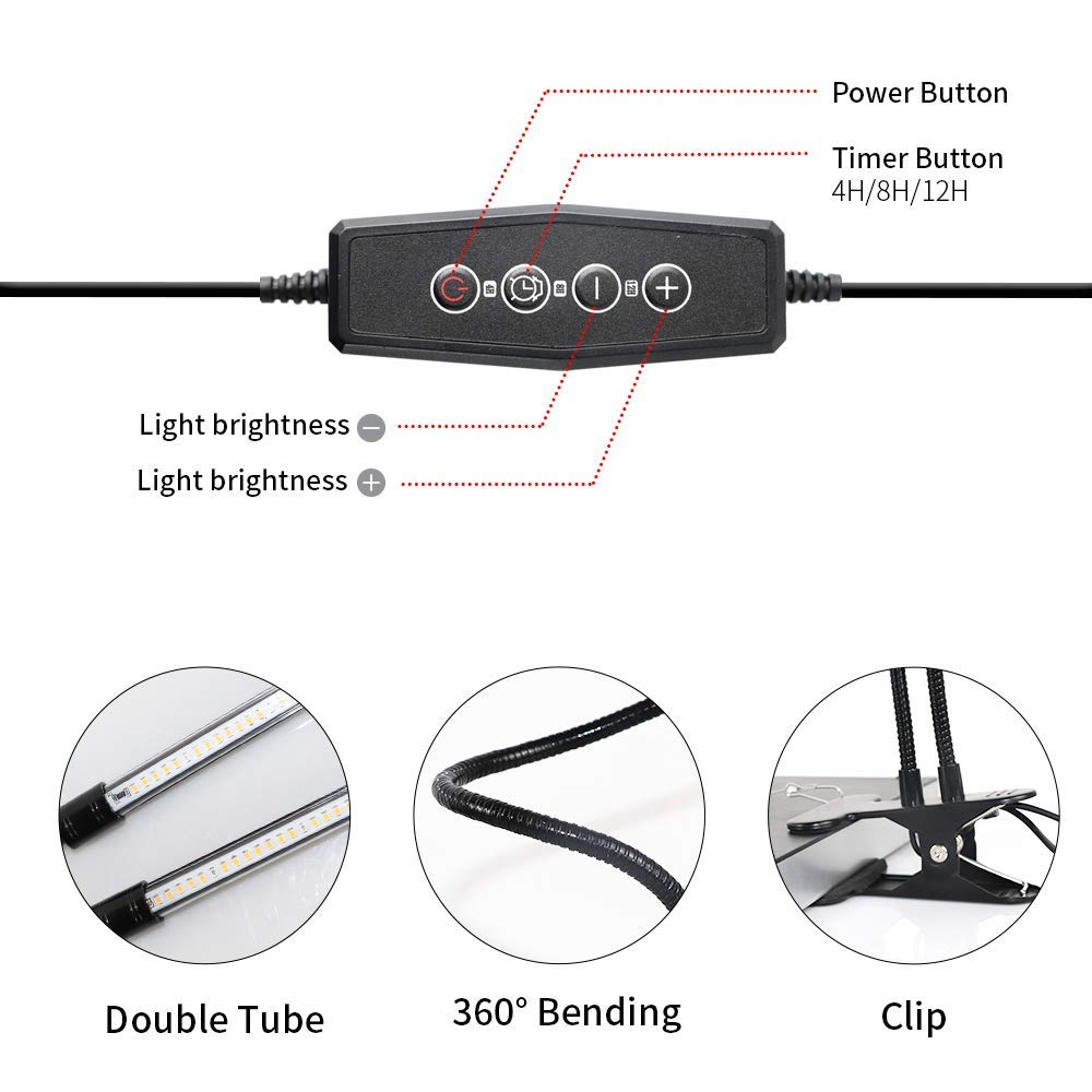 Uooce LED Grow Light 50w